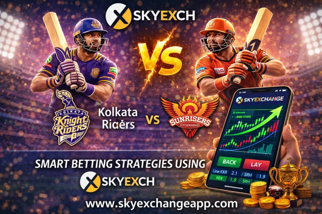 Kolkata Knight Riders vs Sunrisers Hyderabad: Smart Betting Strategies Using Skyexchange