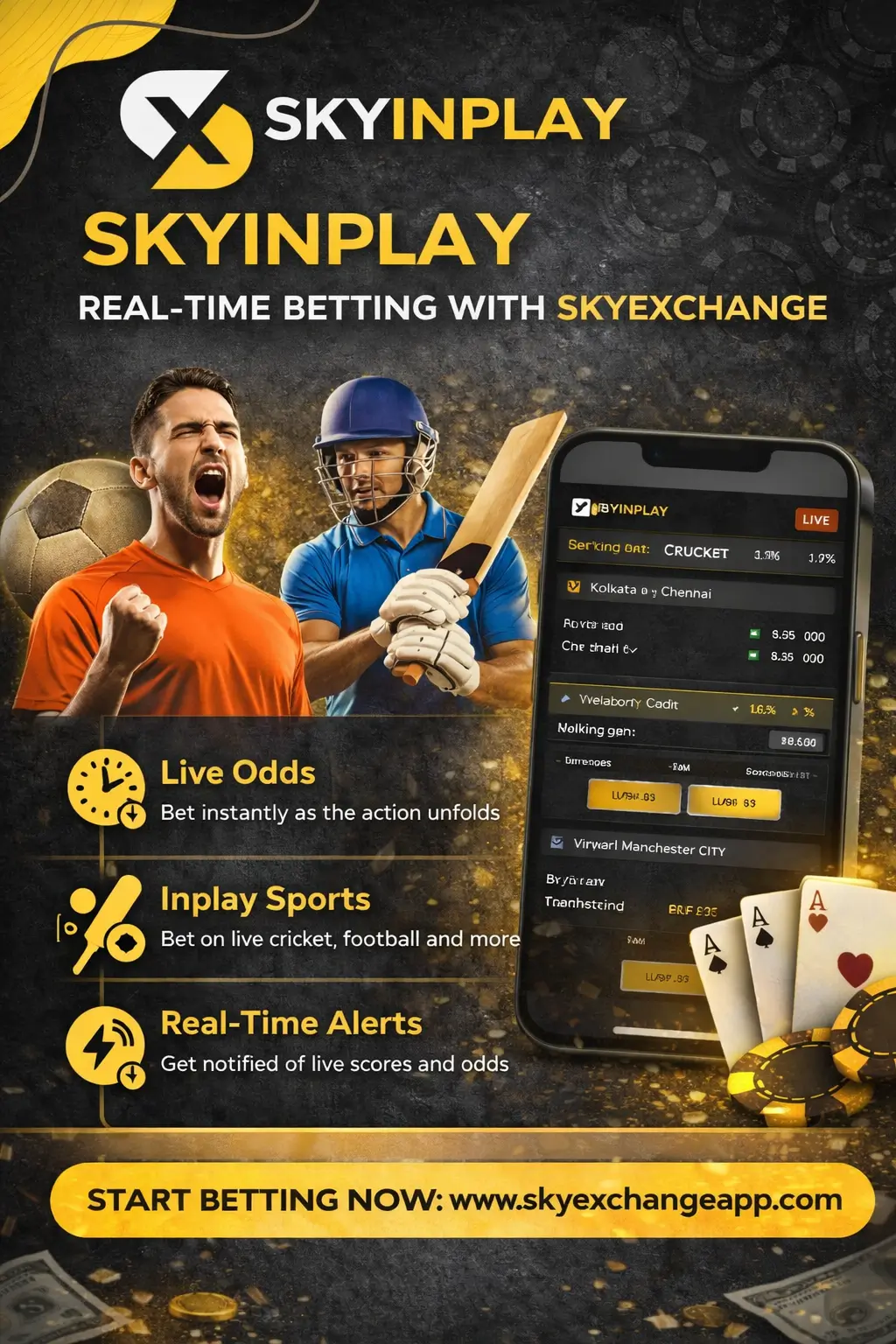Skyinplay – Safe & Fast Online Betting Platform