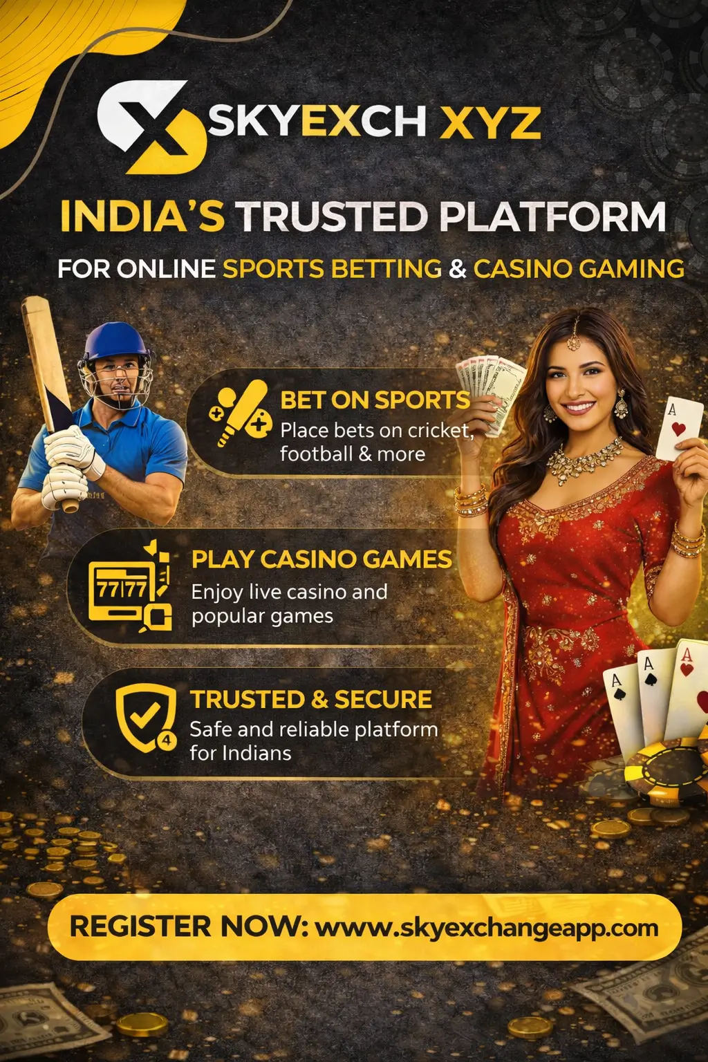Skyexchange XYZ – Trusted Online Betting Platform