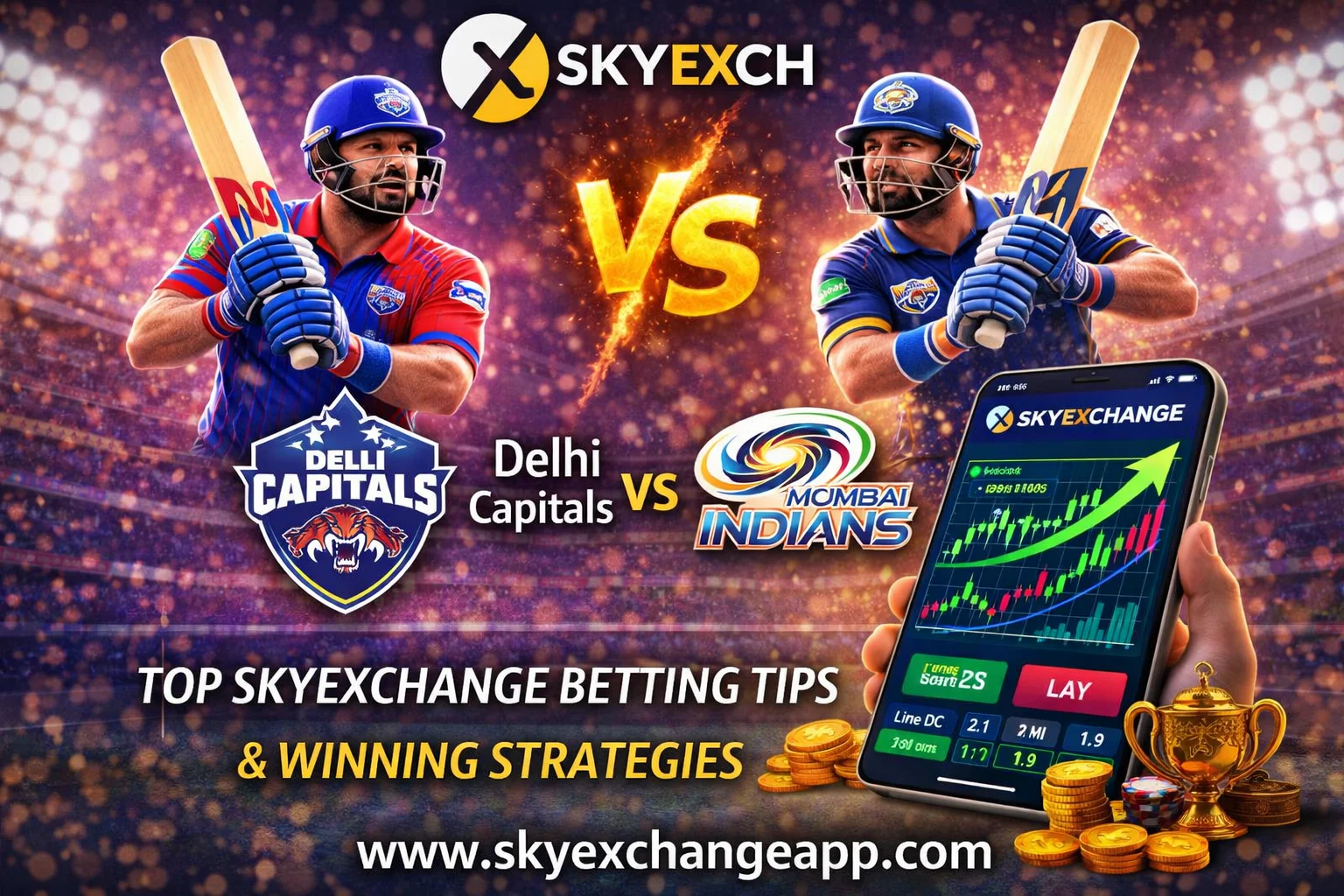 Delhi Capitals vs Mumbai Indians: Top Skyexchange Betting Tips & Winning Strategies
